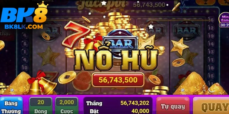 Nổ hũ BK8 hấp dẫn đông đảo người chơi
