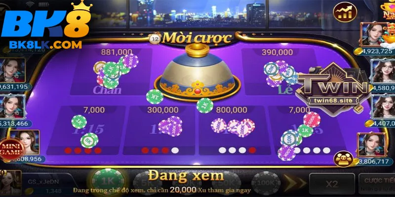 Hướng dẫn cách bắt vị game xóc đĩa đổi thưởng BK8 uy tín